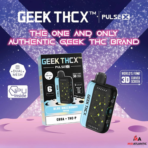 Geek THCX Pulse X THCP Blend 6g Disposables *Display of 5*