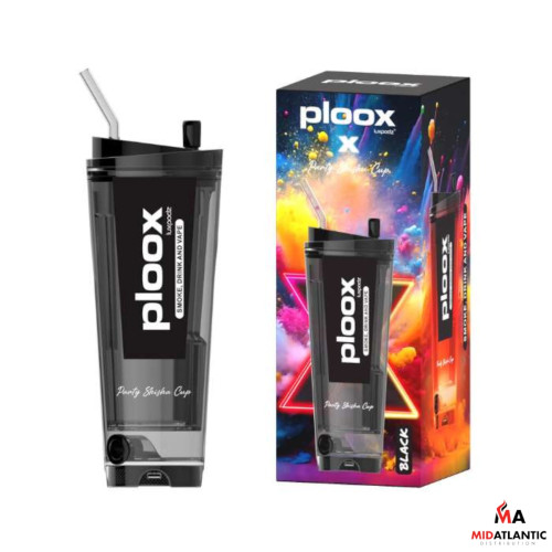 Luxpodz Ploox Party Shisha Portable Cup Hookah w/ LED Lights - Luxpodz Ploox Party Shisha Portable Cup Hookah w/ LED Lights -