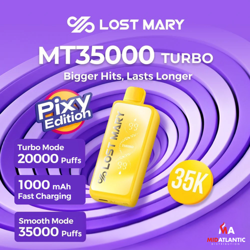 Lost Mary MT35K Turbo 5% Disposables *Display of 5*