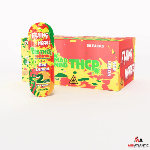Flying Horse Mad Mind Premium THCP 2g Pre-Roll (1 Pre-Roll Per Pack) *50ct Display*