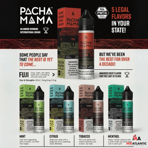 Pacha PMTA E-Liquid 60mL Pacha PMTA E-Liquid 60mL