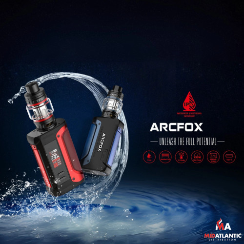 Smok Arcfox Starter Kit W/ TFV18 Tank 230W 18650 7.5mL Smok Arcfox Starter Kit W/ TFV18 Tank 230W 18650 7.5mL
