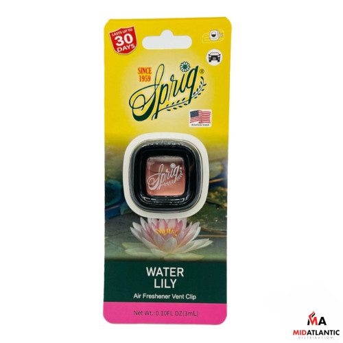 Sprig Vent Clip .10oz Car Air Fresheners *Display of 12* Sprig Vent Clip .10oz Car Air Fresheners *Display of 12*