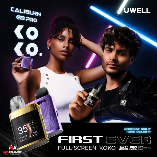 Uwell Caliburn G3 Pro KOKO 1250mAh Kit w/ 2 Refillable G3 Replacement Pods Uwell Caliburn G3 Pro KOKO 1250mAh Kit w/ 2 Refillable G3 Replacement Pods
