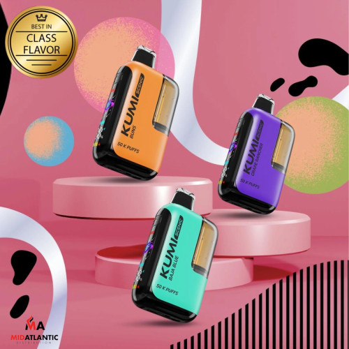 KUMI Six Scenic 50K Puffs 50mg 22mL Disposables w/ Triple Mesh Coils *Display of 5* KUMI Six Scenic 50K Puffs 50mg 22mL Disposables w/ Triple Mesh Coils *Display of 5*