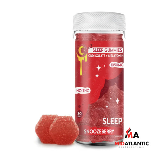 RA Royal Full Spectrum 1050mg CBD Isolate Sleep Blend Gummies (30 Gummies Per Jar) *Sold As Singles*