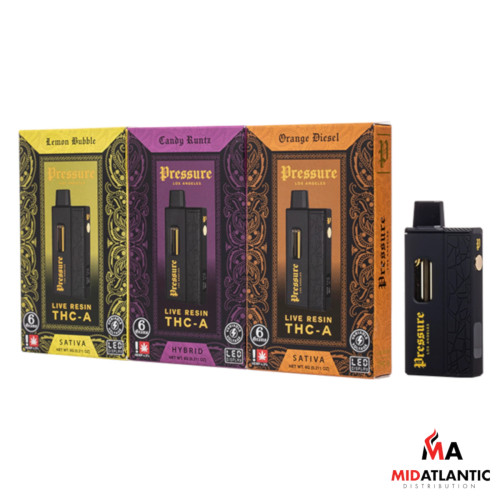 Pressure LA LR THCA 6g Disposables *Display of 6*