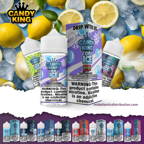 Candy King on Ice E-Liquid 100mL Candy King on Ice E-Liquid 100mL