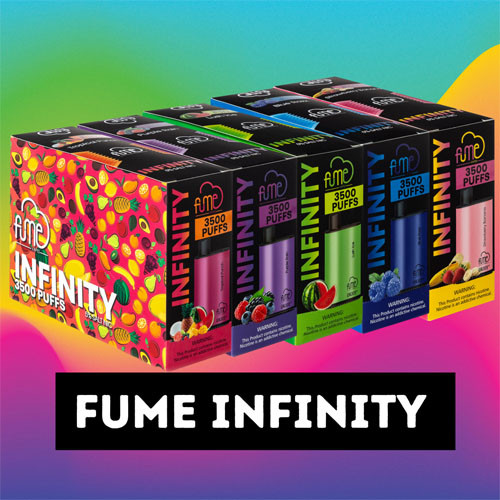 Fume Vapes Infinity 3500 Puffs 12mL Disposable *Display of 5* Mid