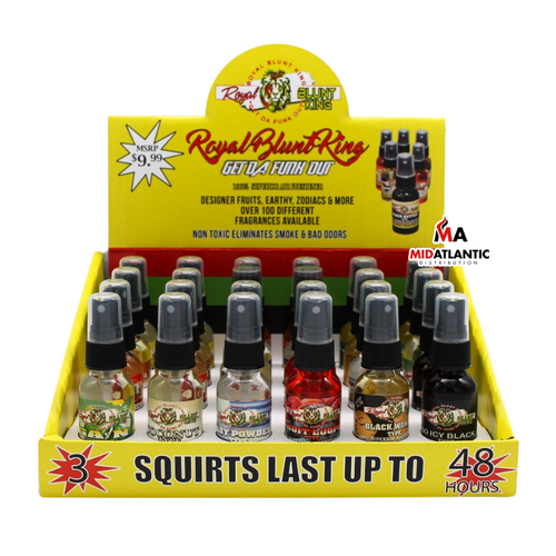 Blunt King Air Freshener Spray (Assorted Scents) *Display of 24*