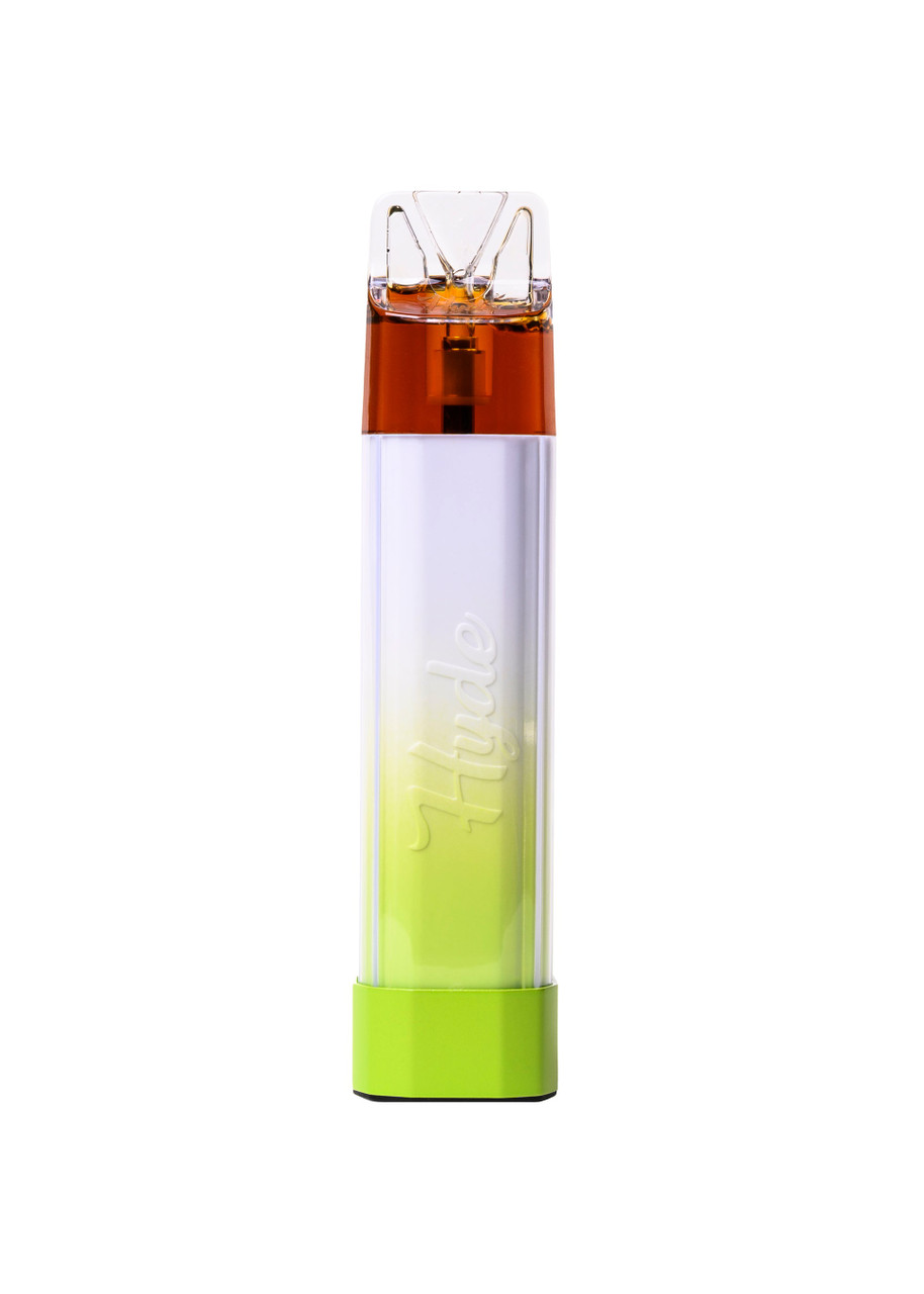 hyde edge rave vape Recharge Sour Apple Ice TRX Final Edition Fog Light Flavor:Black Strawnana Comparing Nexa B Pop