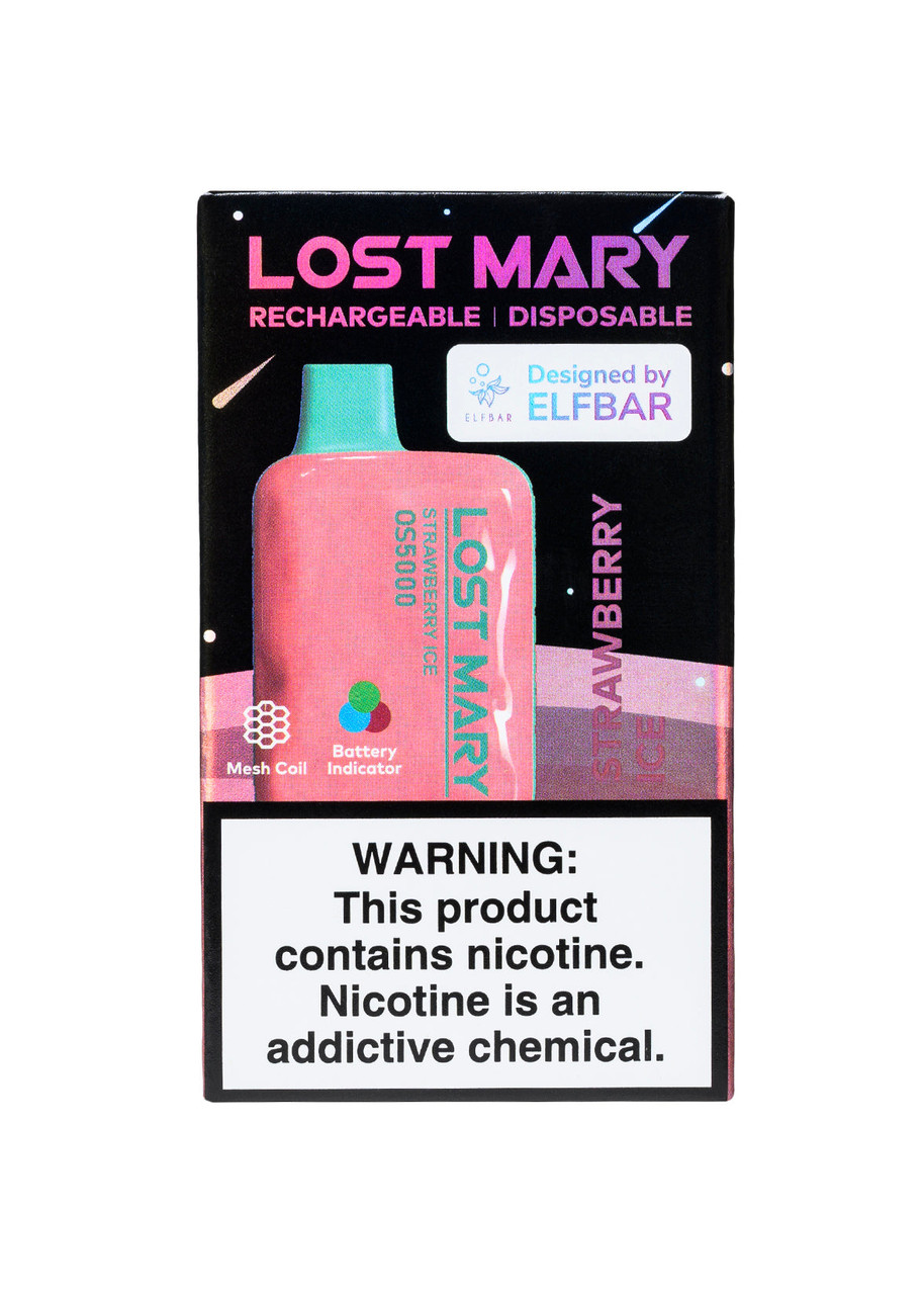 lost mary strawberry flavors OS5000 Ice Mr. Fog Aura E-liquid flavor:Raspberry Eating at Fogo de