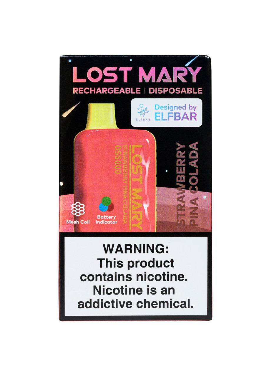 lost mary pina colada vape OS5000 Strawberry BTN2 | SHOP FOR PICKUP | https://stiiizy.dispensary.shop/ Flavor:Grape Aloe MR FOG SWITCH POD