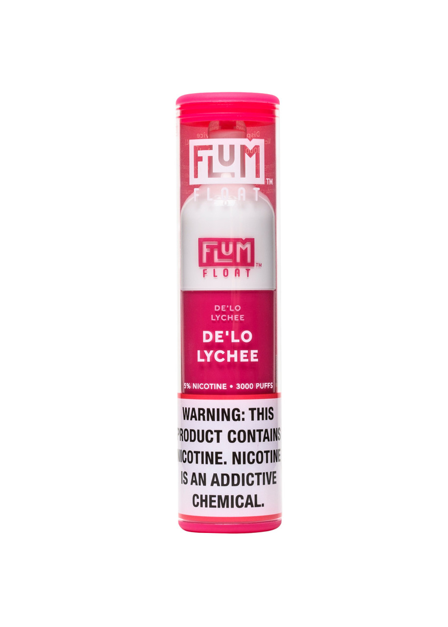flum float 3000 De'Lo Lychee Nicotine Strength_3mg Choose Flavor:Orange Freezer Jam Aspire ONE UP R1