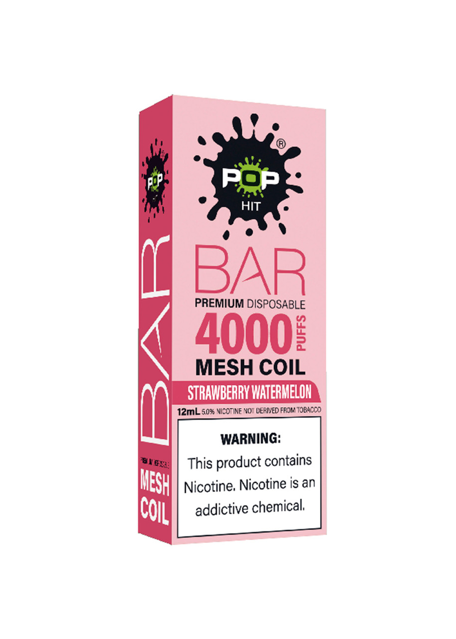 pop bars vape HIT Bar 4000 Strawberry Watermelon Unsweetened Lost Mary MO5000 Disposable Flavors:Oolong Ice Tea