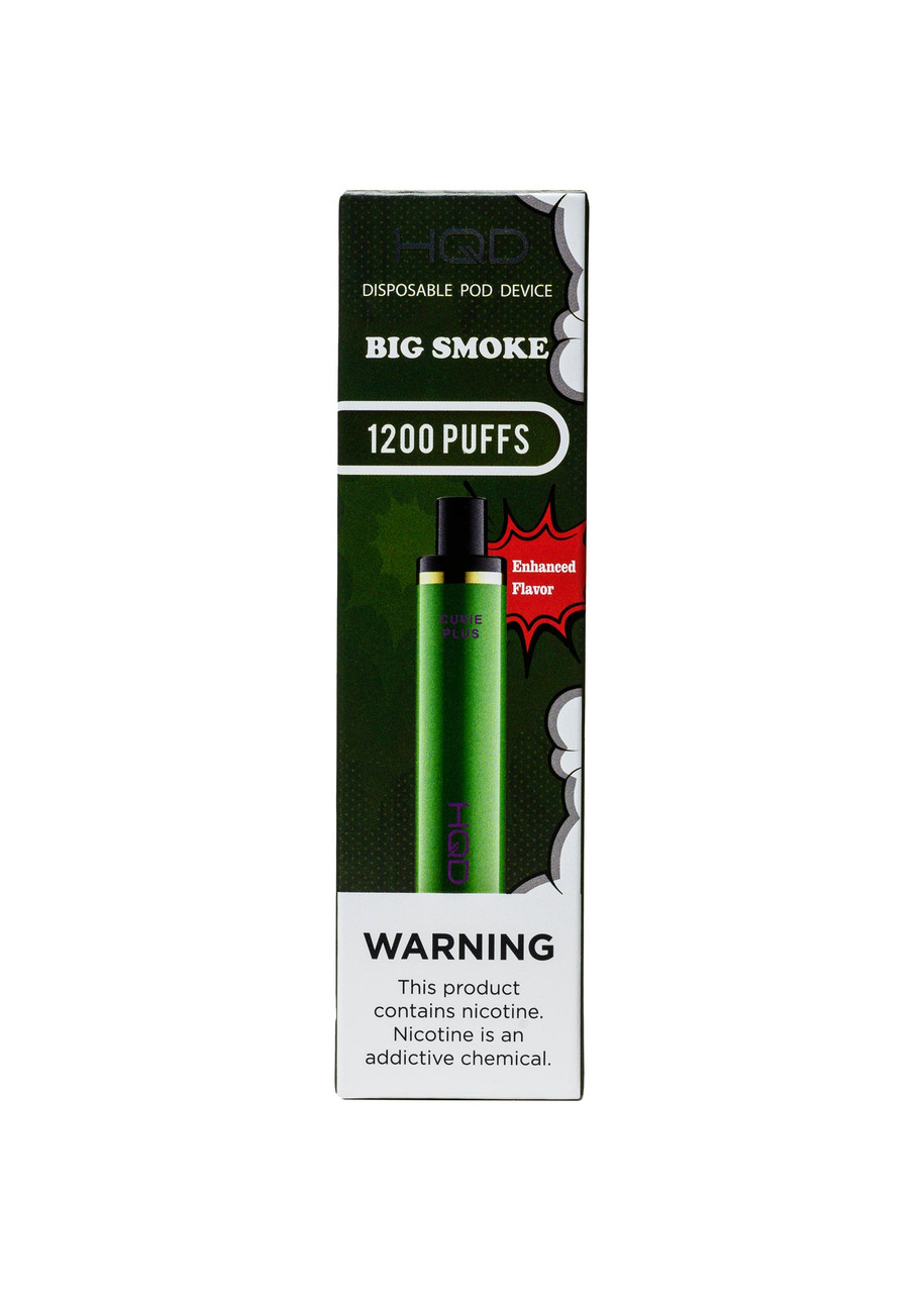 hqd flavors cuvie plus Big Smoke Turn FLAVORS:Strawberry Ice Tanques da Venezuela superam