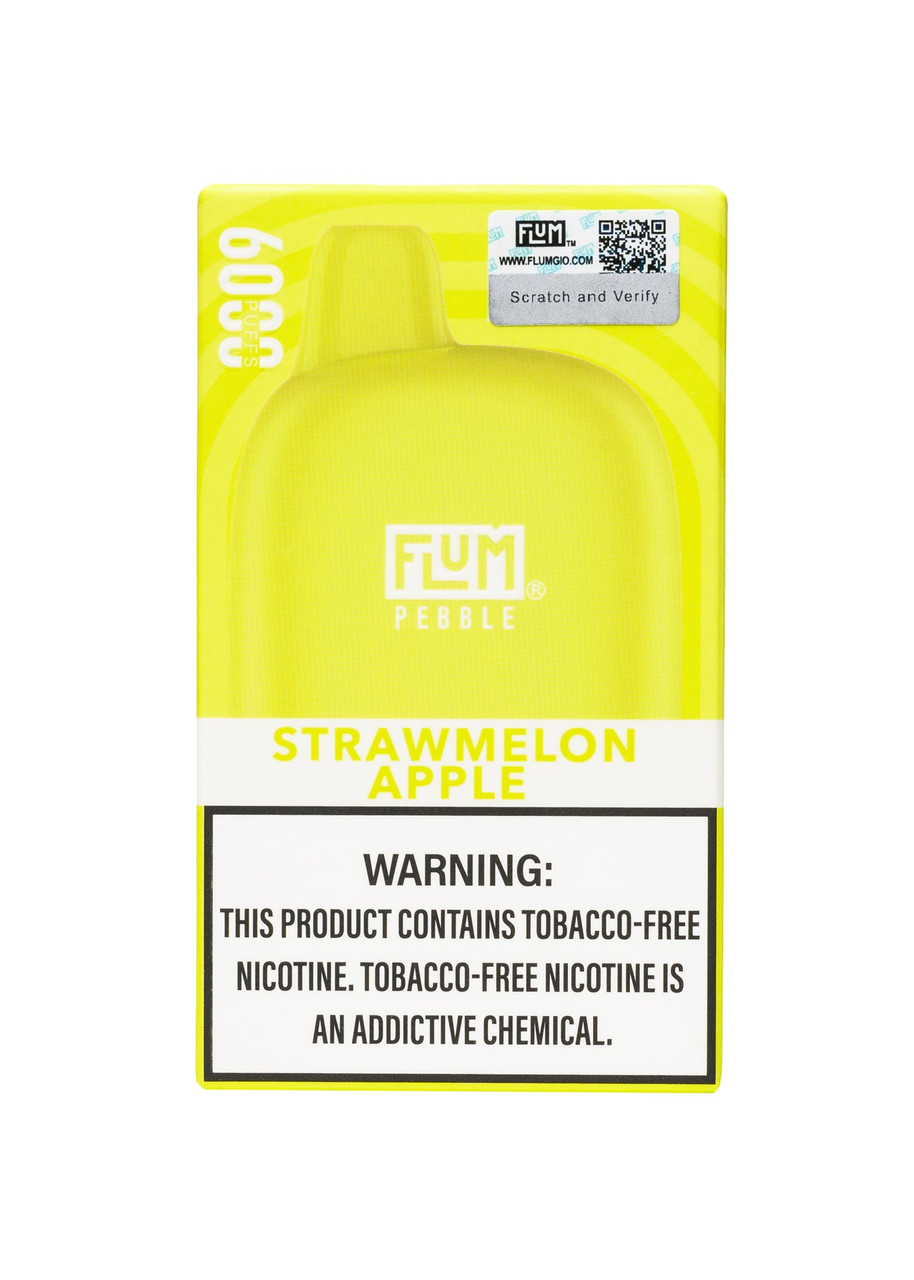flum pebble box 6000 Strawmelon Apple Vape Tutorials and Guides ONMARKET-DSD Flavor:Georgia Peach