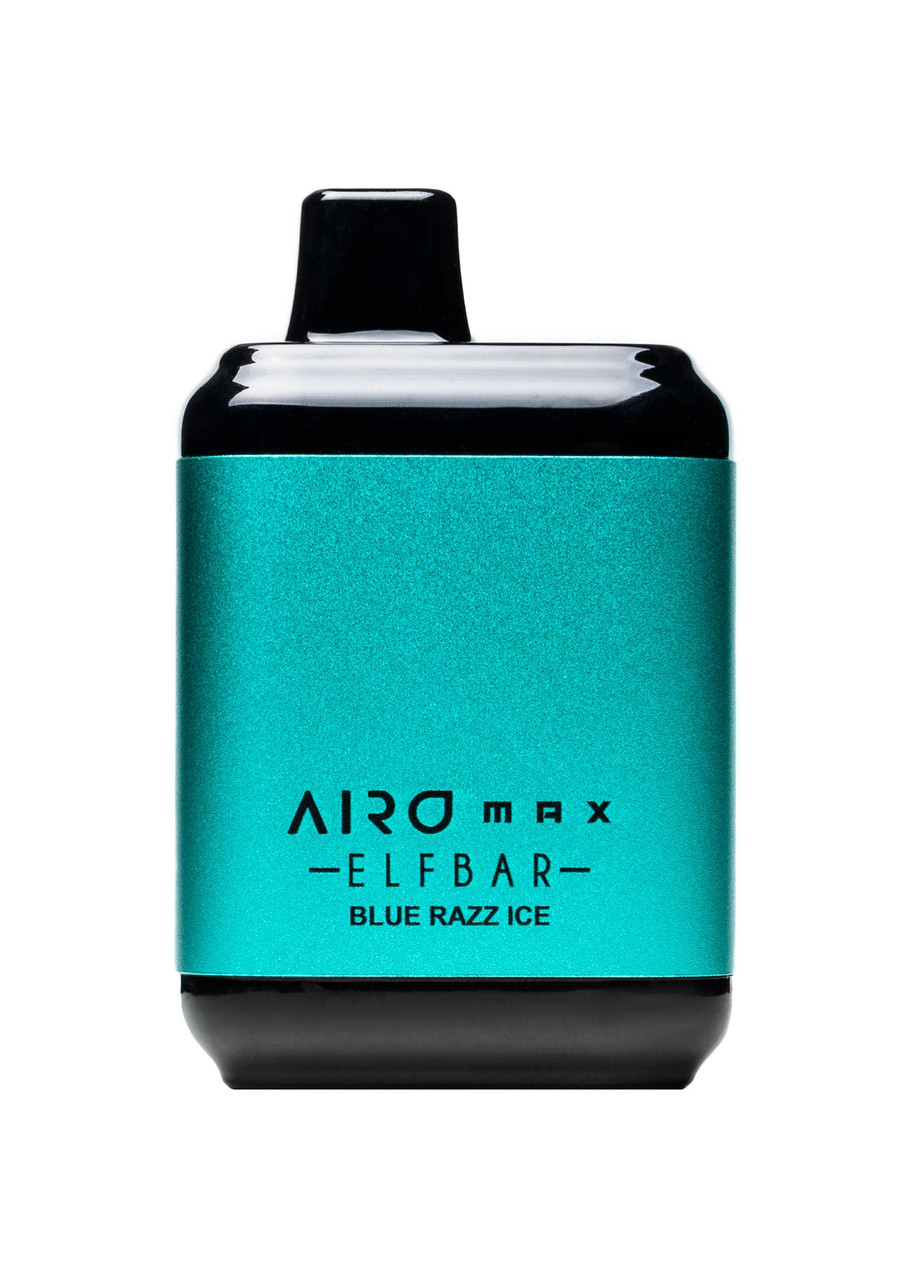 elf bar vape blue razz ice Airo Max 5000 VapeShopSG Flavour:S Blueberry Lemon Geek Bar Flavors Miami