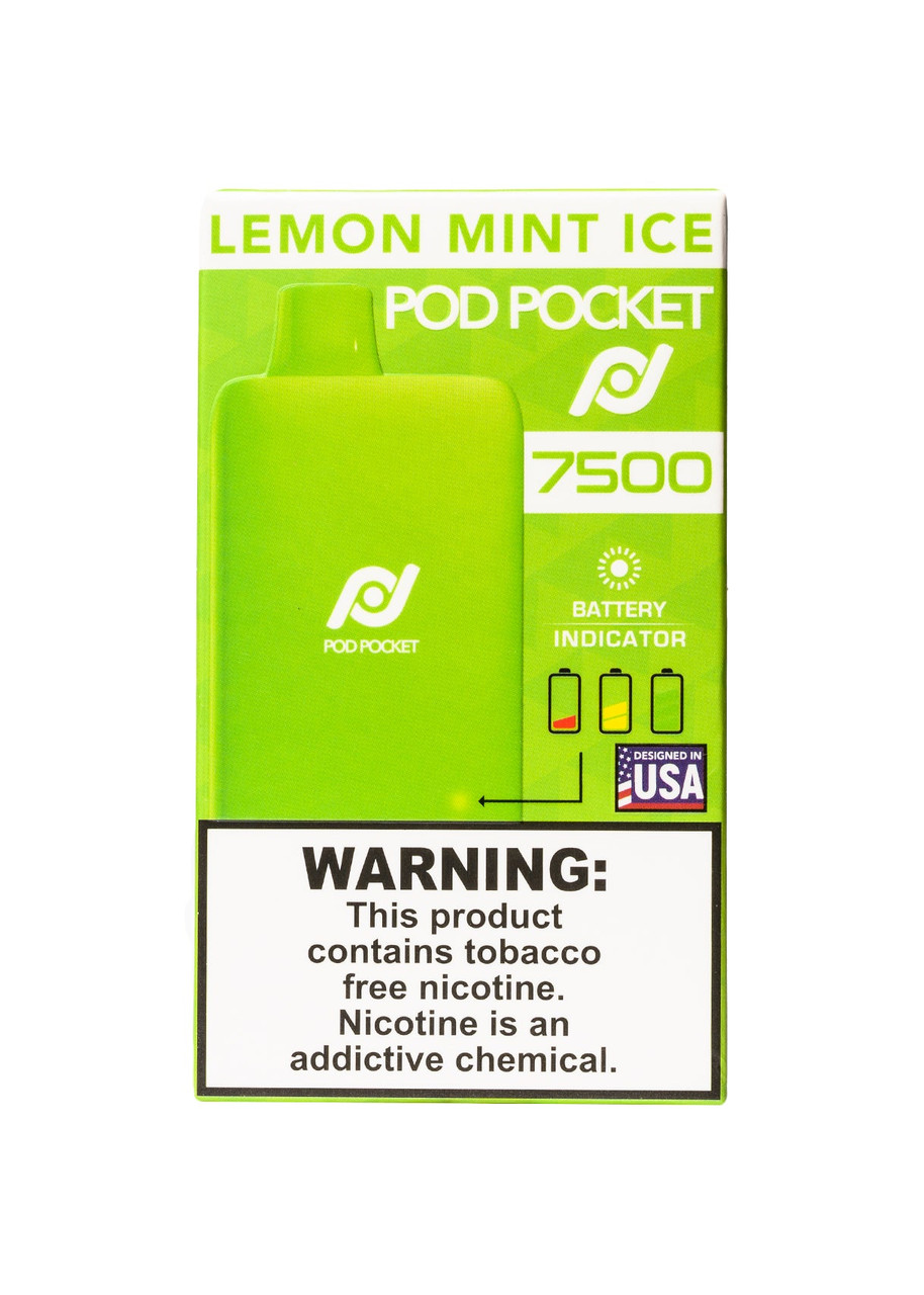 pod pocket jewel tobacco american POD POCKET DISPOSABLE VAPE Pod Pocket 7500 Disposable Vape