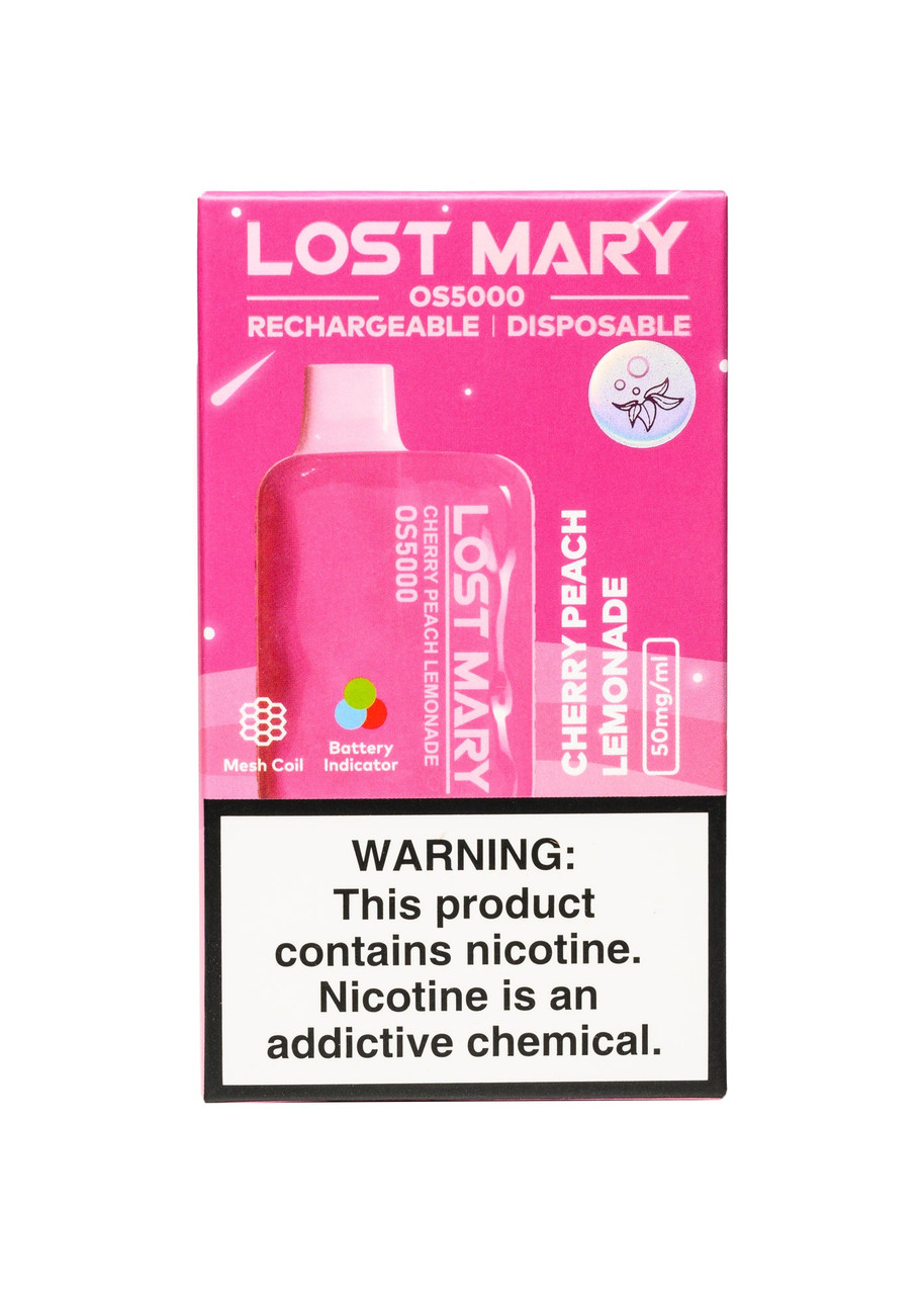 lost mary os5000 cherry peach lemonade turbo vape Flavor:OMG B-Burst (previously OMG B-Pop) Juice Kloud® Sour Blue