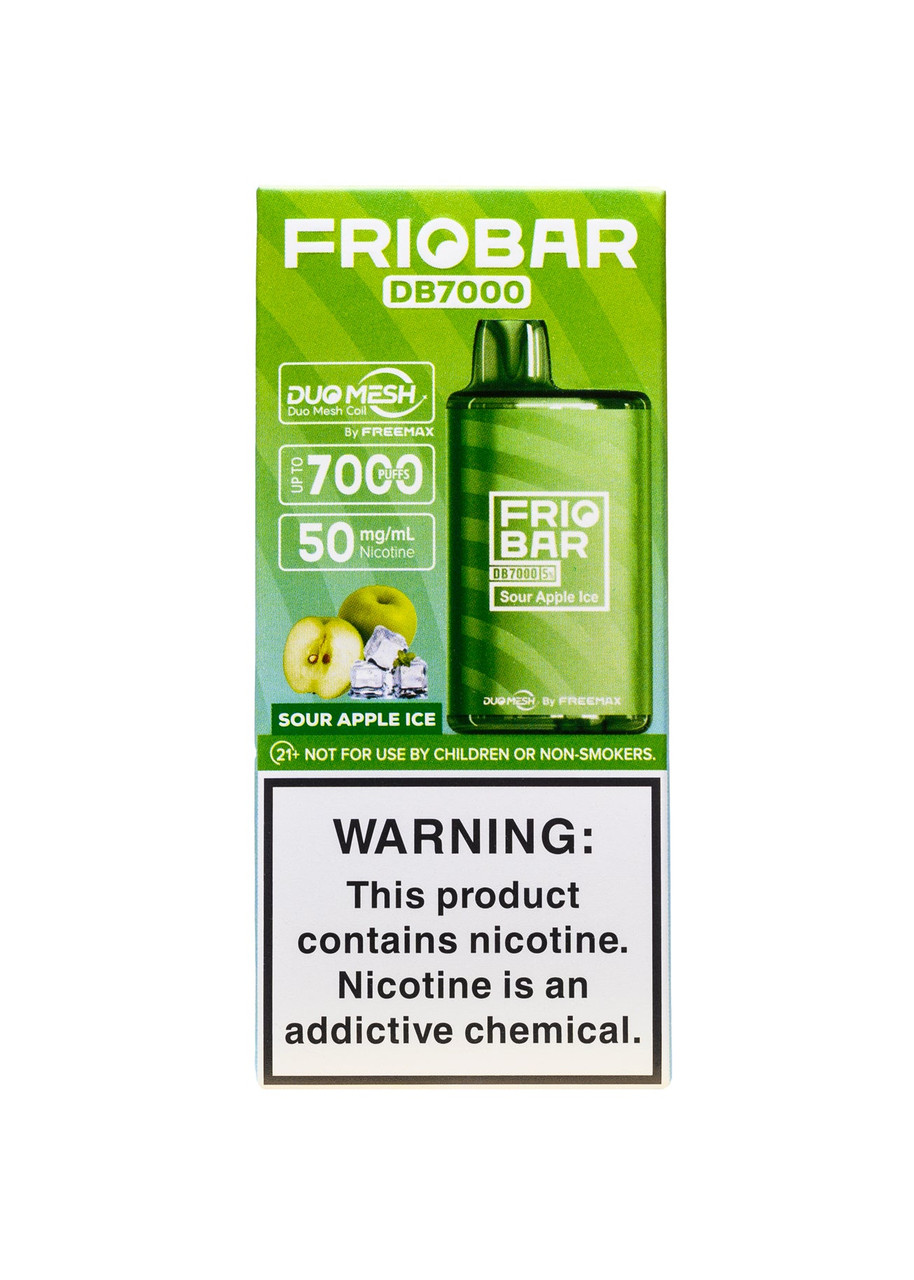 Friobar DB7000 Sour Apple Ice | GetPop