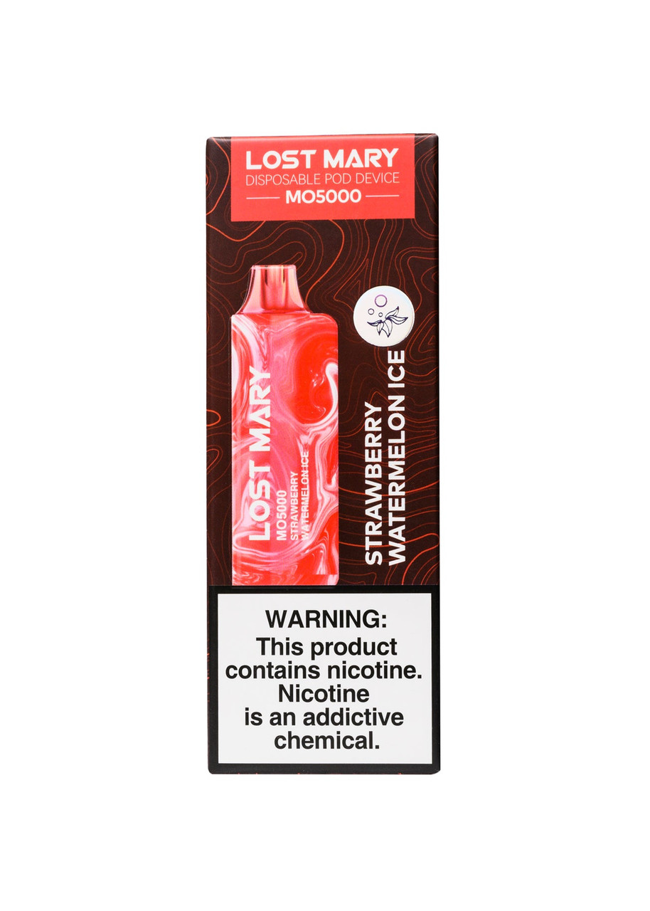 lost mary red strawberry flavor MO5000 Watermelon Ice Airbar Diamond:Mango One and done Apaga o fogo mané