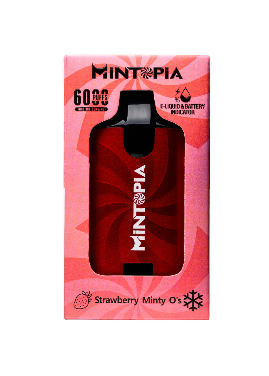 Mintopia 6000 Strawberry Minty O's | GetPop