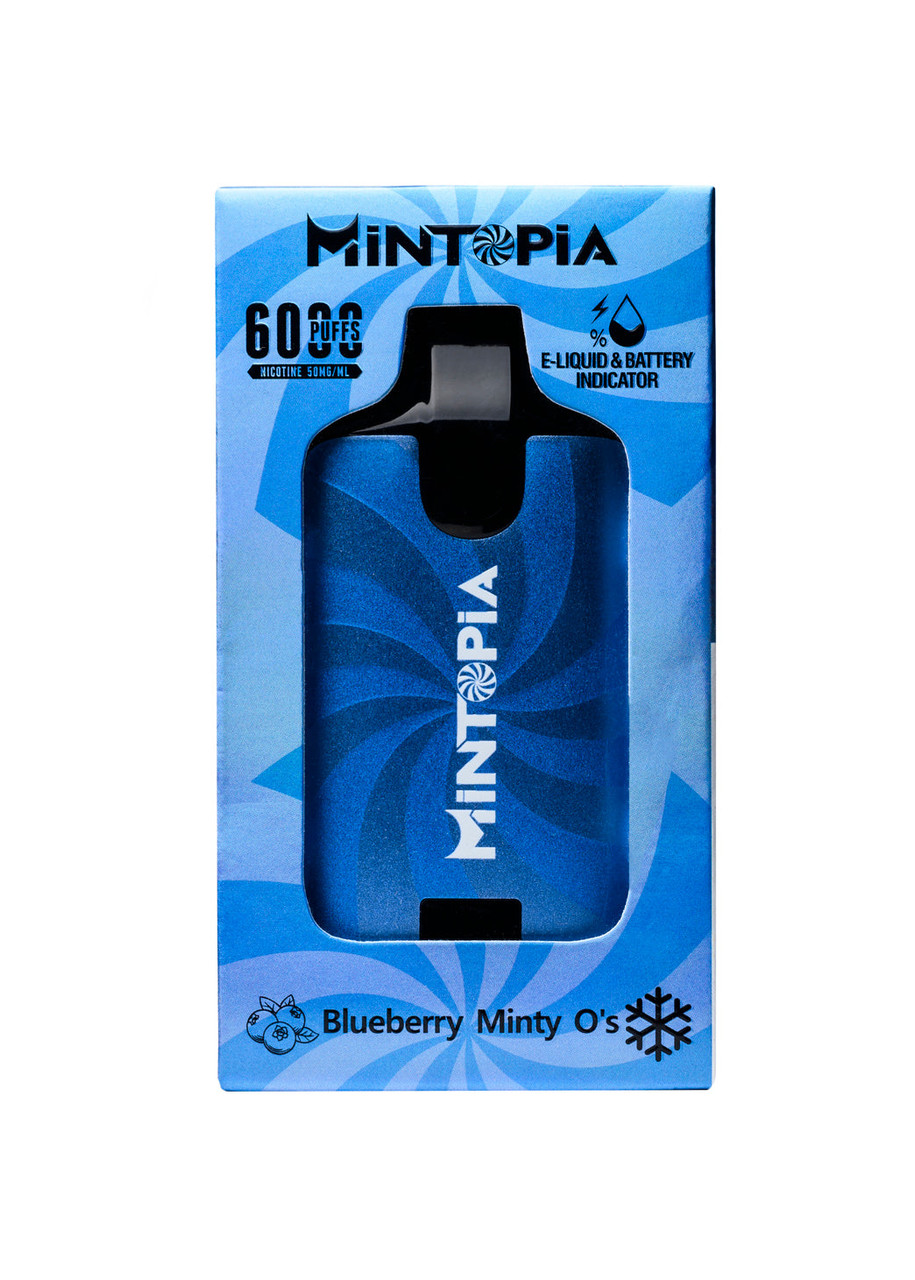 Mintopia 6000 Blueberry Minty O's | GetPop