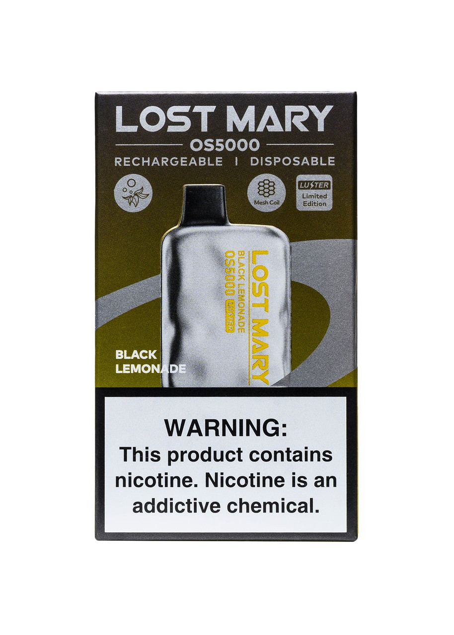 black lost mary vape OS5000 Lemonade 4% Flavor::Bubble Gang Wild Strawberry Ice Flavor:Apple Smok Nord GT Pod