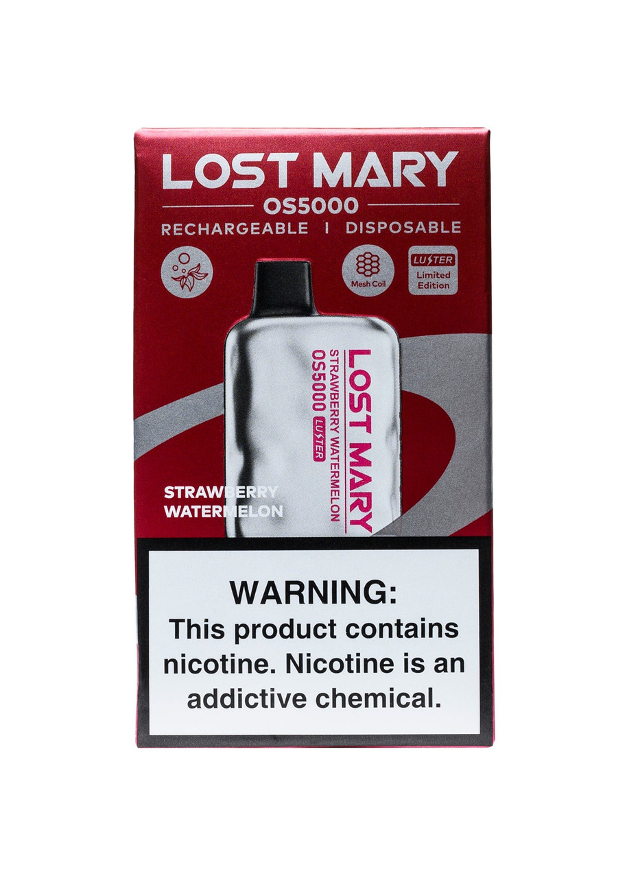 lost mary strawberry ice os5000 Watermelon Color:Fuchsia pain Mississippi ban in effect