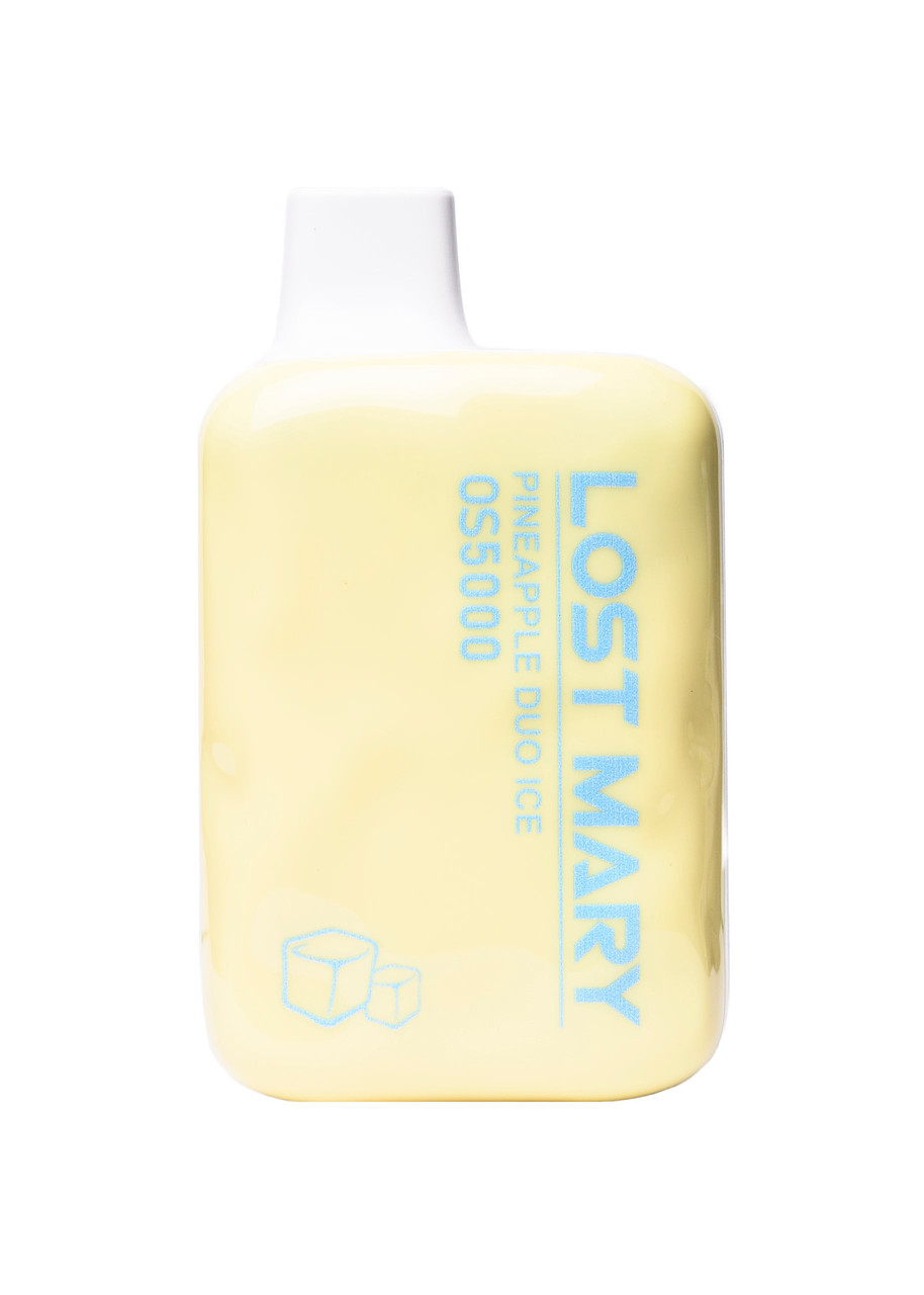 lost mary os5000 puffs Pineapple Duo Ice 5% Flavours:Melo Ice C ONEID_OVER_18 Enjoy the Ultimate Convenience