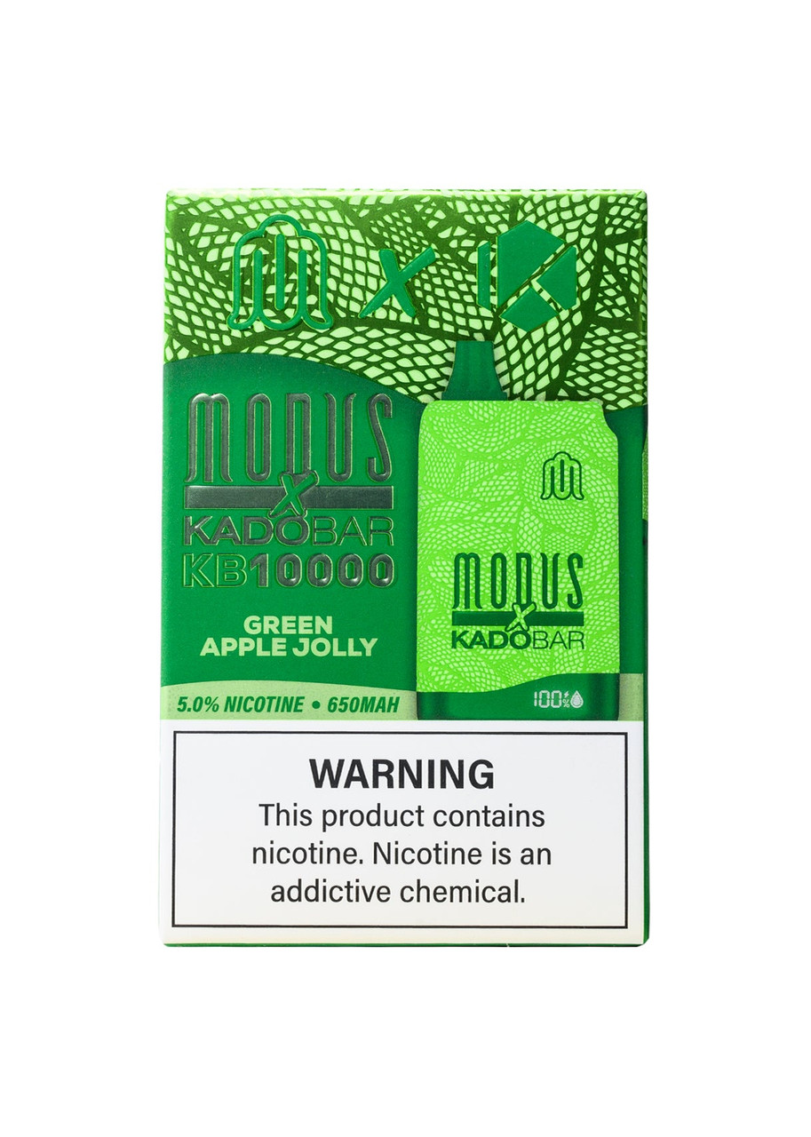 Modus x Kado Bar KB10000 Green Apple Jolly | GetPop