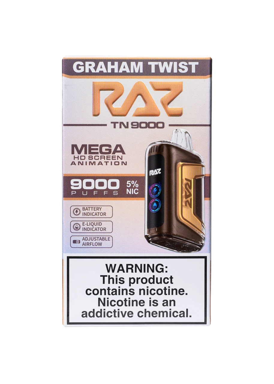 what flavor is raz graham twist TN9000 Pre-Filled Flavor - Effect:Strawberry Splash / Exhilaration Mr Fog Vape Near
