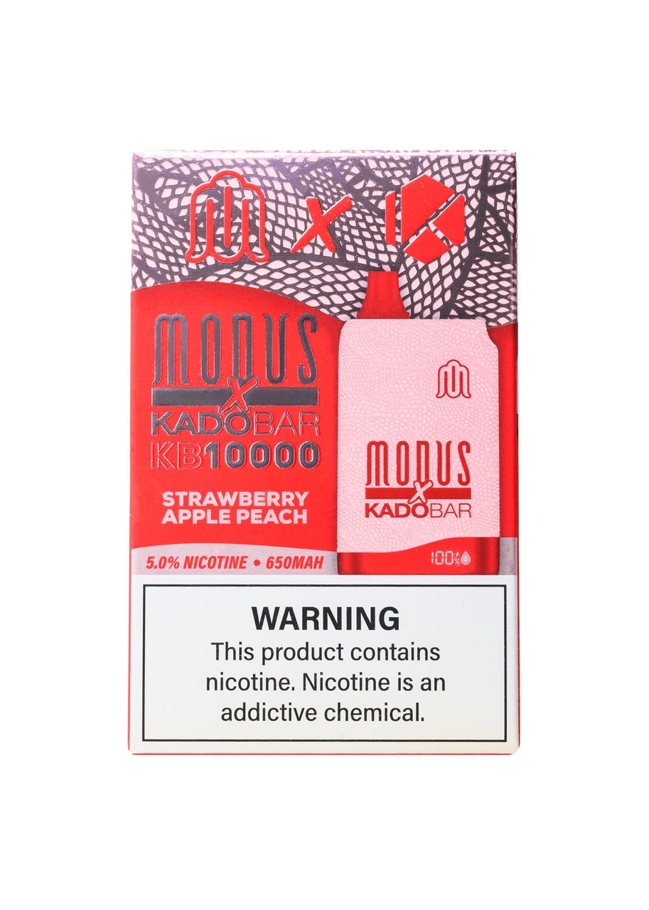 Modus x Kado Bar KB10000 Strawberry Apple Peach | GetPop