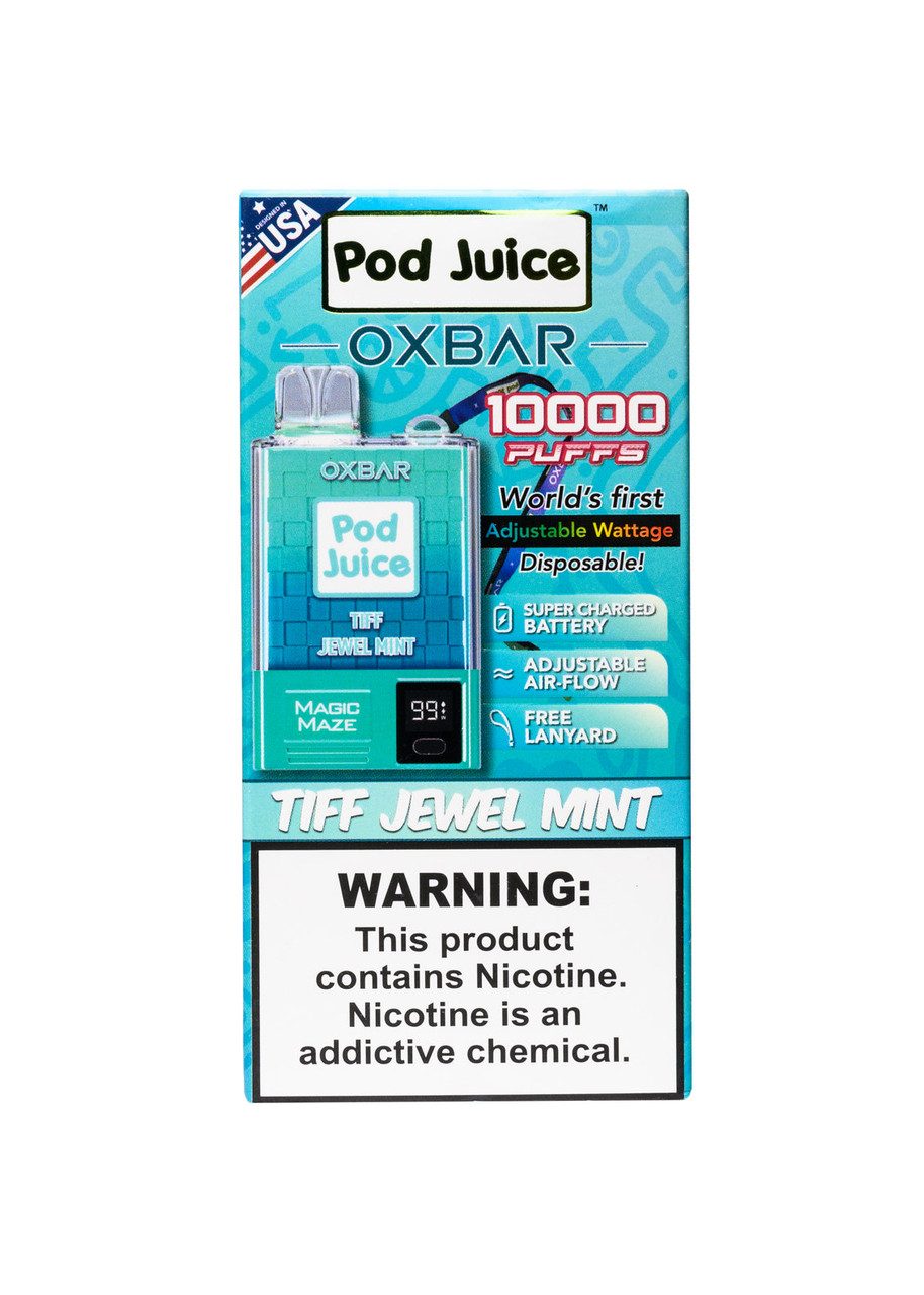 Oxbar Magic Maze Pro 10K Tiff Jewel Mint | GetPop