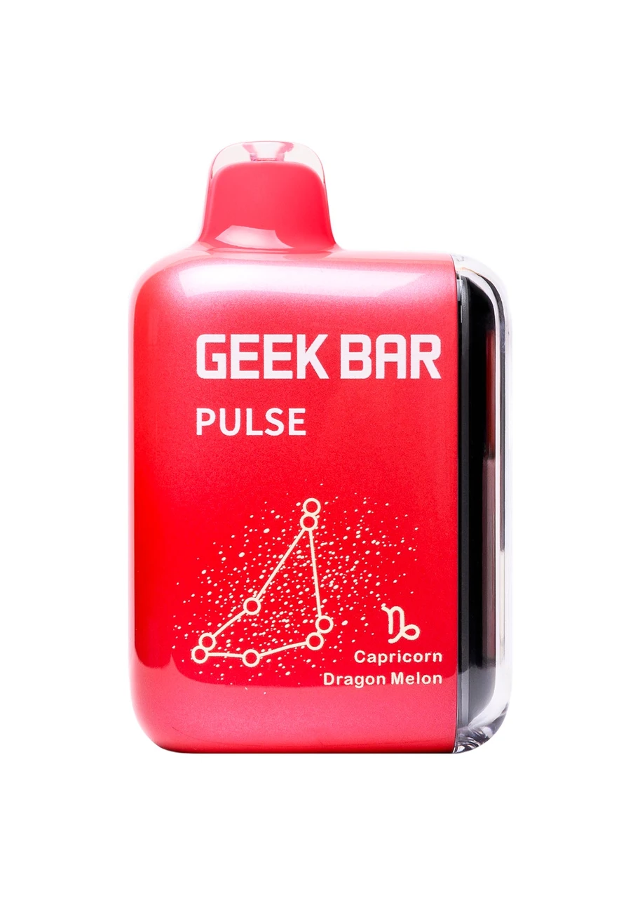 capricorn geek bar pulse 15000 Dragon Melon Geek Bar Pulse X jam Flavor:Passionfruit Orange Guava EBDESIGN Elf Bar