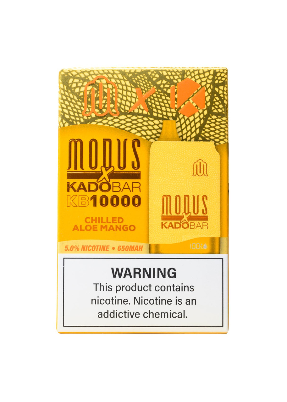 Modus x Kado Bar KB10000 Chilled Aloe Mango | GetPop