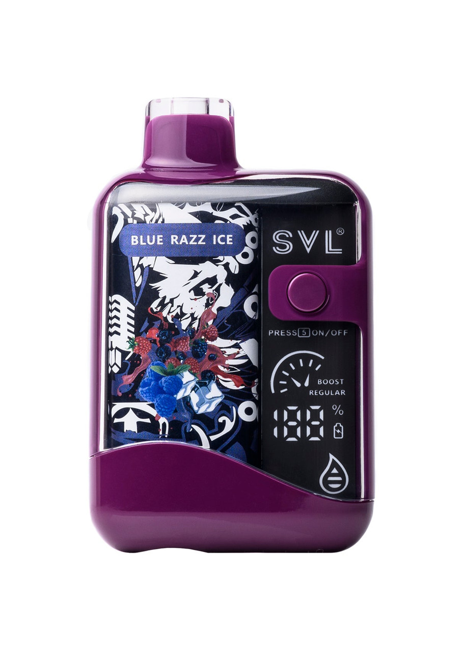SVL BX12000 Blue Razz Ice | GetPop