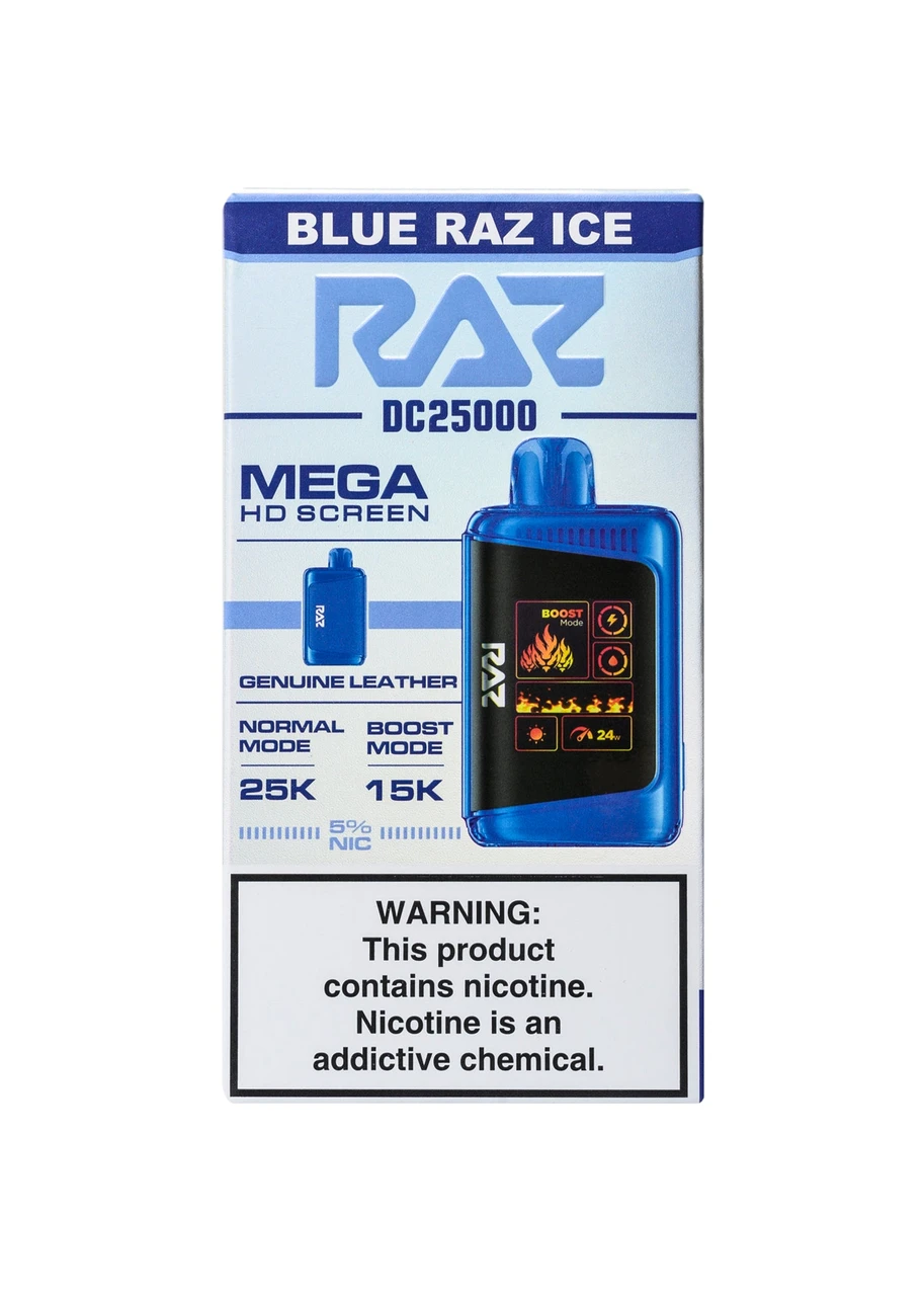 raz vape blue raz ice DC25000 Baby Shower FLAVOR:SOUR MANGO Vuse Ultra - Vaping360