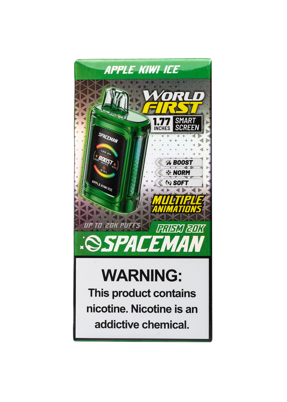 SMOK Spaceman Prism 20K Apple Kiwi Ice | GetPop