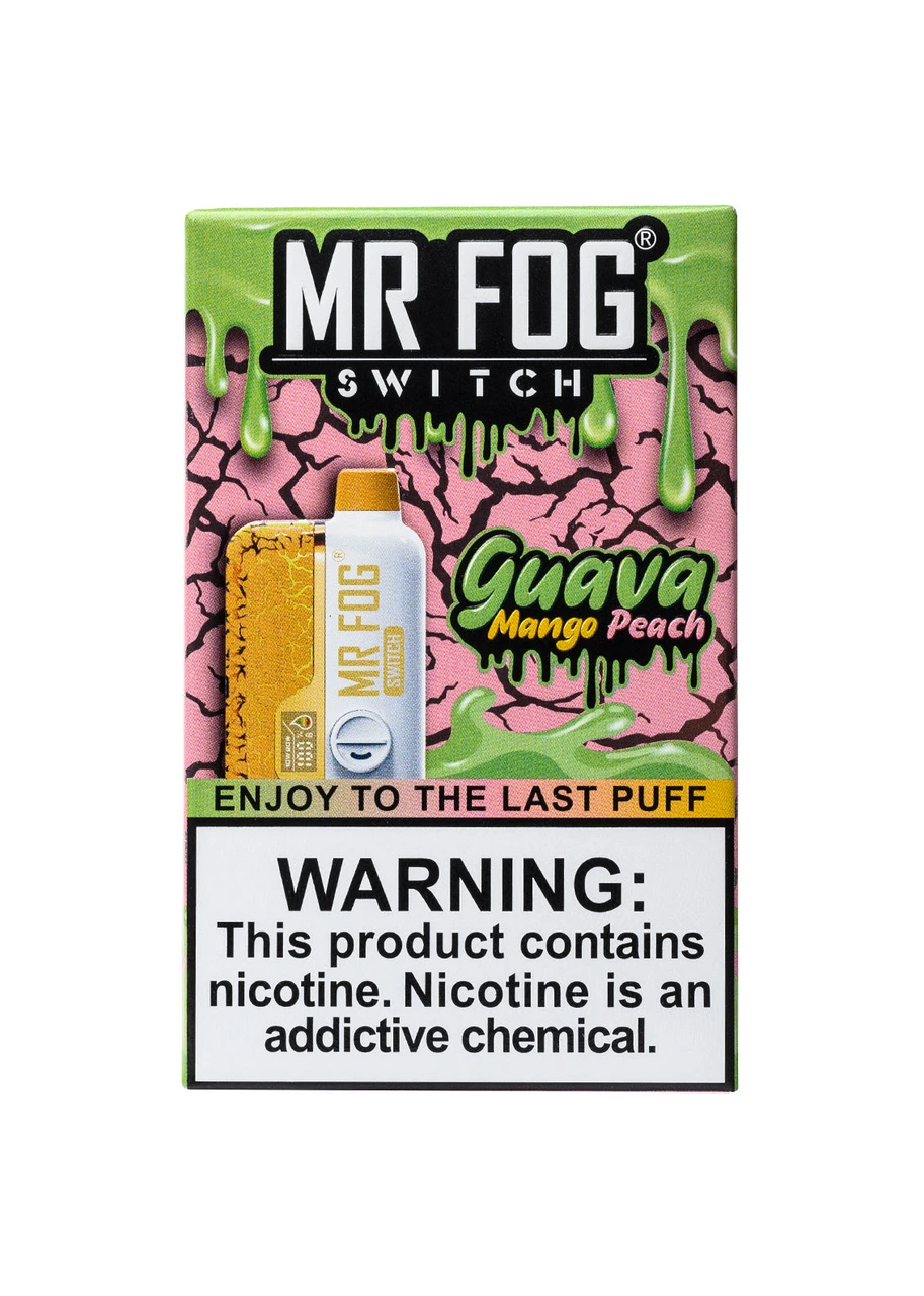 mr fog switch lemon mango pineapple guava ice SW15000 Peach FLAVORS:SUMMER PEACH Miami Mint Lost Mary Pair