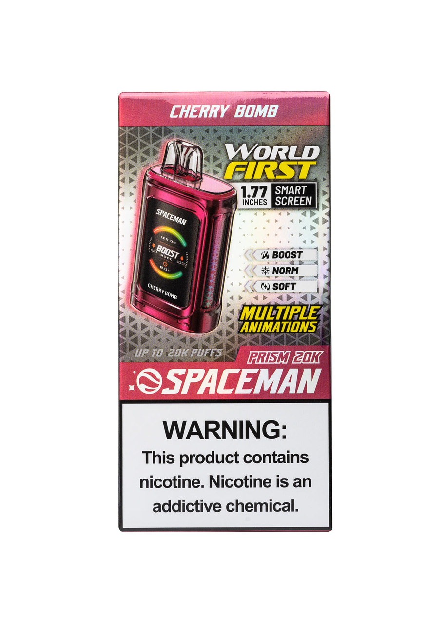 SMOK Spaceman Prism 20K Cherry Bomb | GetPop