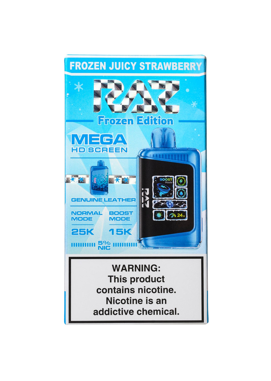 RAZ DC25000 Frozen Juicy Strawberry | GetPop
