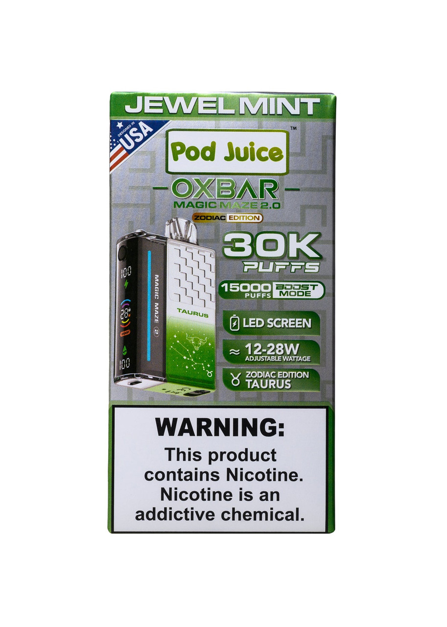 oxbar jewel tobacco Astro Maze 50K | Unione Triple Mesh Coil Oxbar Magic Maze 2 Jewel