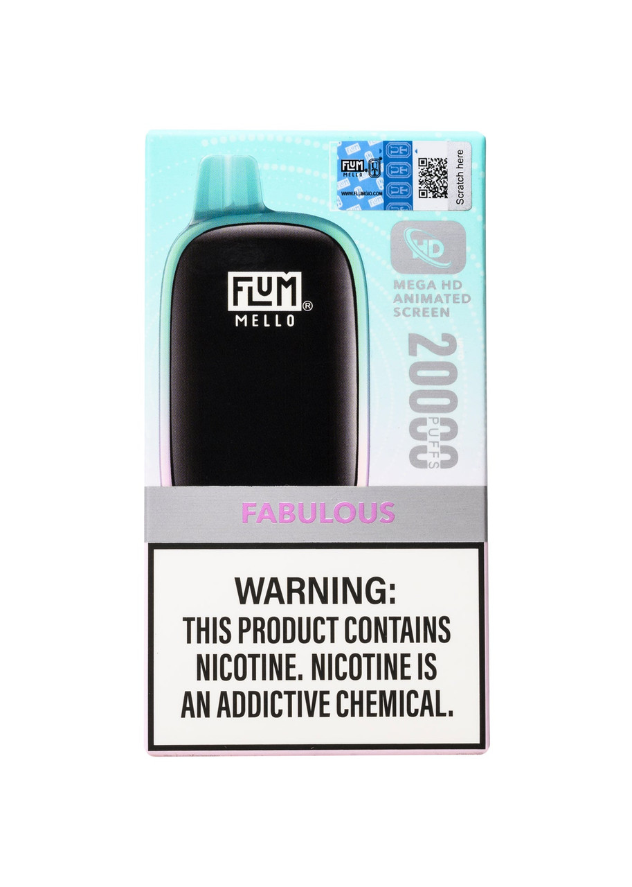 flum mello blossom flavor description 20000 Fabulous FLAVOR:VOL 1 - GREEN APPLE MELON ال اي دي Lost Mary OS5000 Cranberry