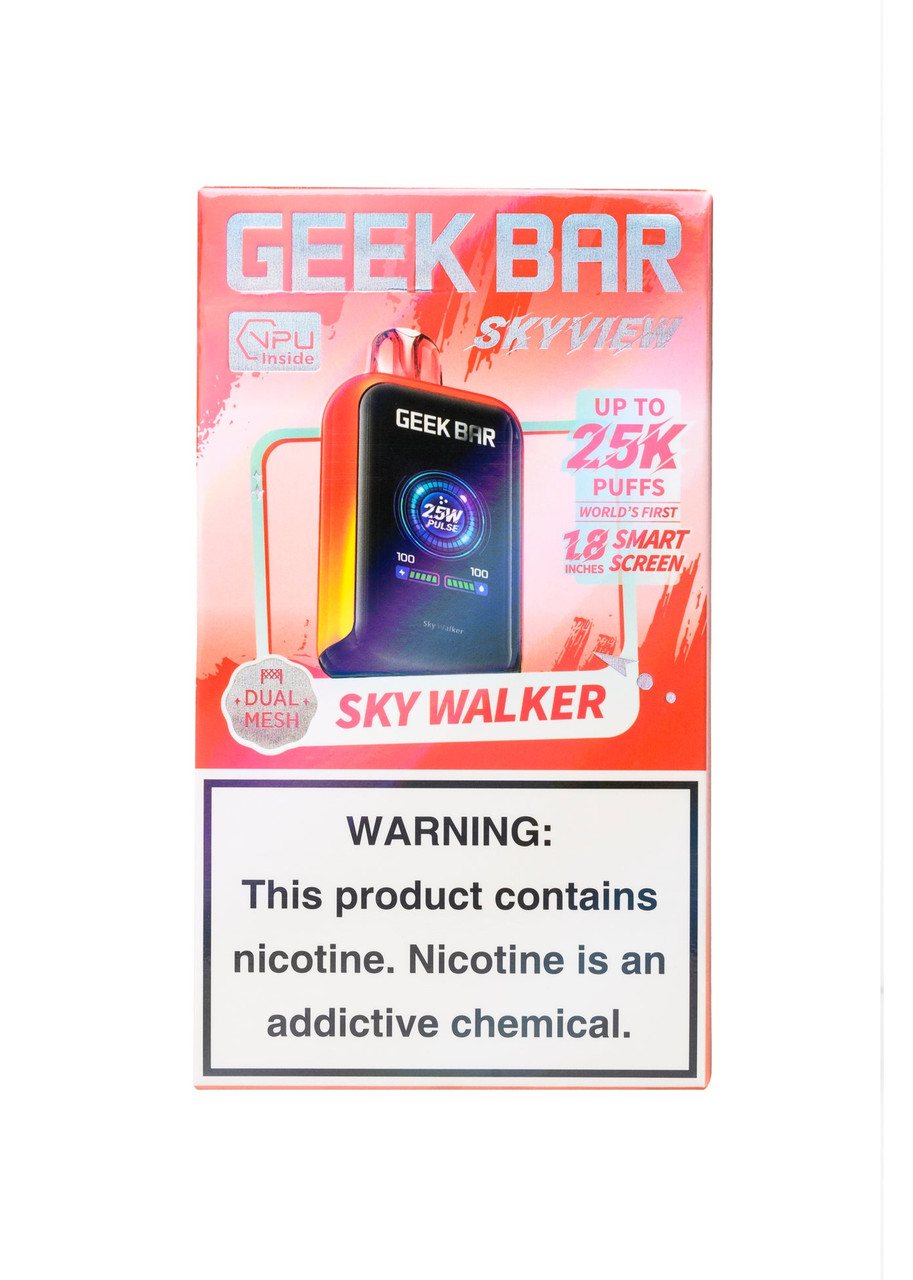 geek bar sky view flavors Skyview 25K Walker Select Flavor ::Strawberry B-Pop 9000 Geek Bar Pulse X