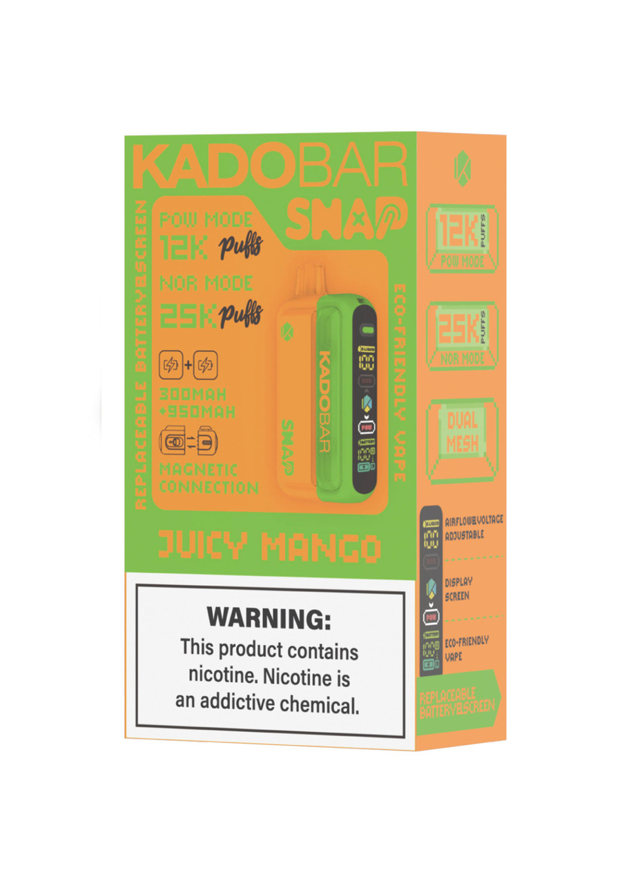 Kado Bar Snap 25K Kit Juicy Mango | GetPop