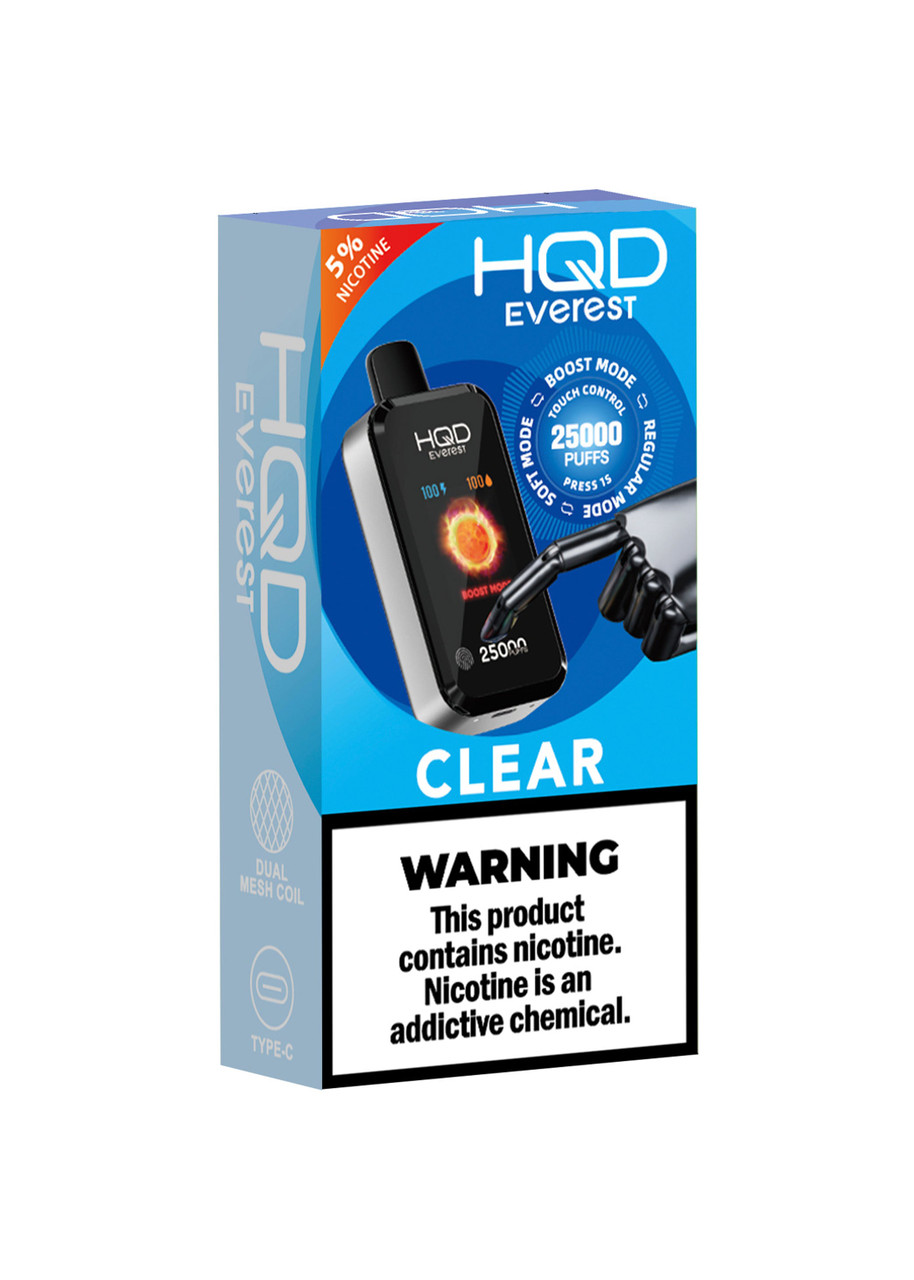 hqd vape device Cuvie Everest 25K Clear Variant:Cool Mint LED pods for Toyota Tacoma foger vape nicotine level