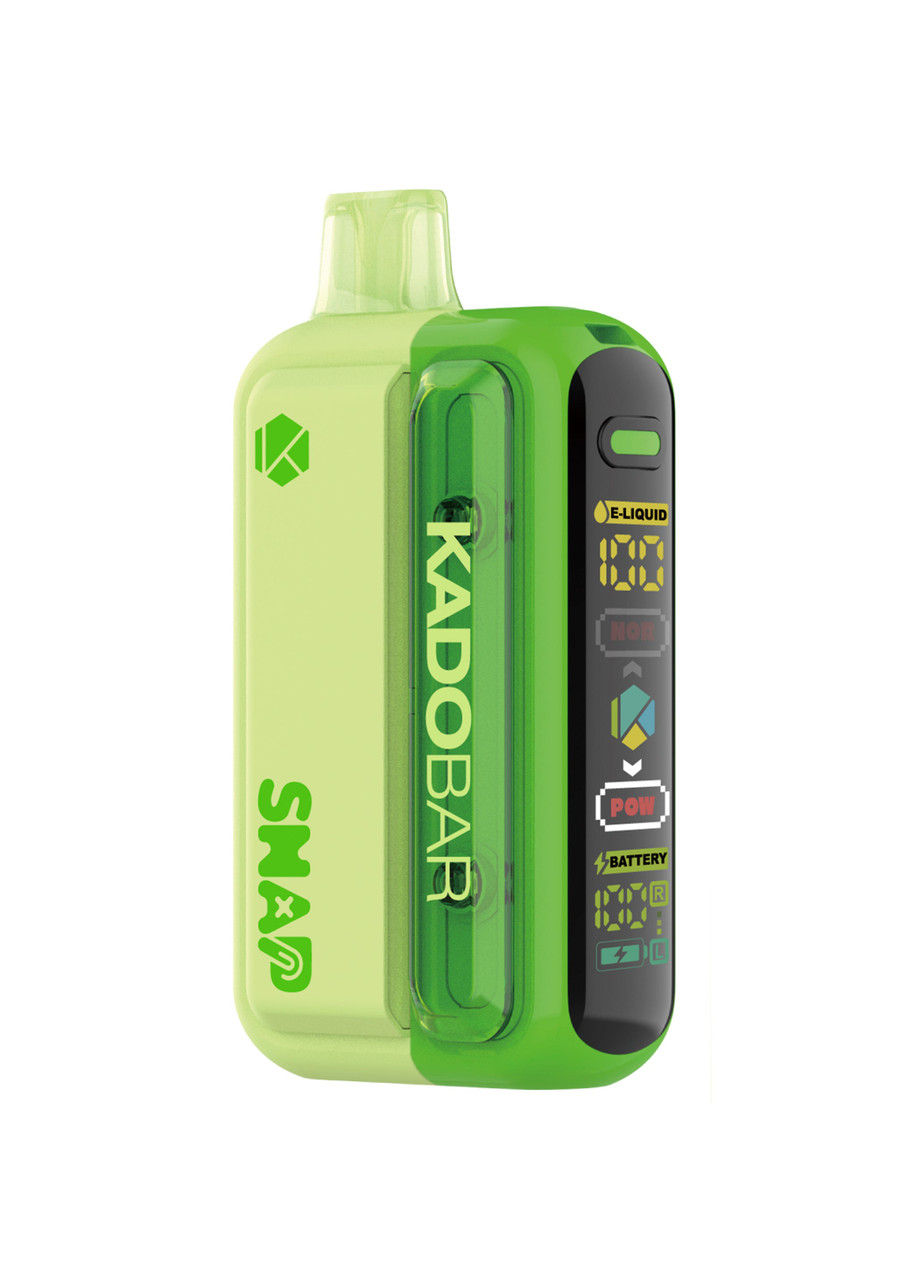 snap bars vape Kado Bar 25K Kit Sour Apple Flavor:Blue Berry P&B Cloud premium disposable pod Blue Razz Ice UT