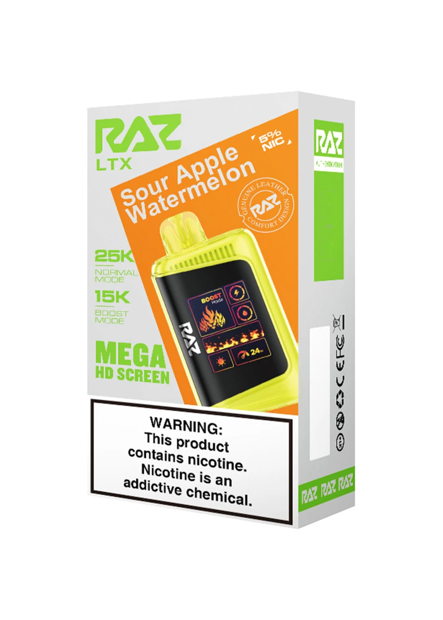 raz vape sour apple LTX 25K Watermelon cbd relax PUFF:15000 MR FOG NOVA RASPBERRY